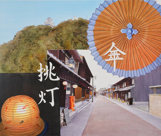 医薬経済社2026年カレンダー | 5月 / 岐阜 提灯 和傘